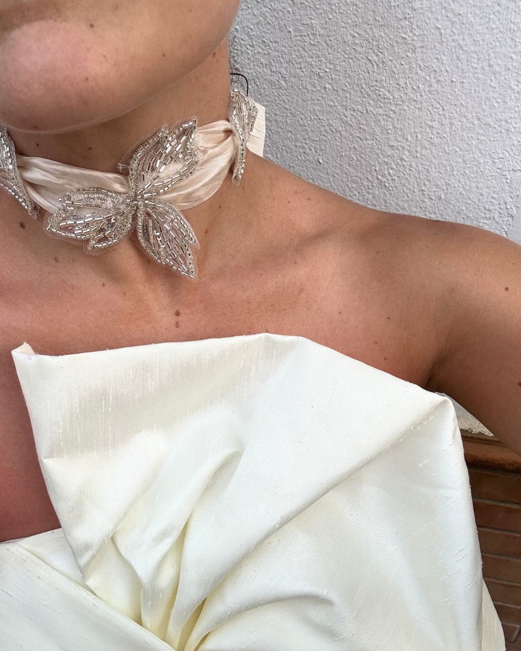 Choker Blanc