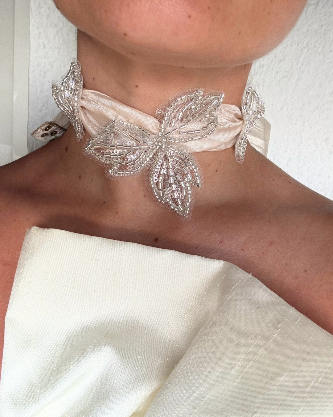 Choker Blanc