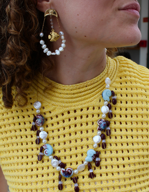 Collar Tropical Azul