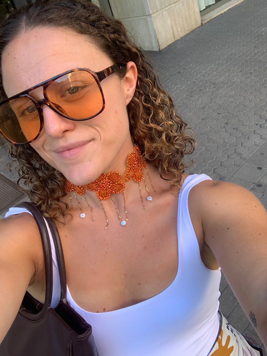 Choker Naranja · Edición limitada
