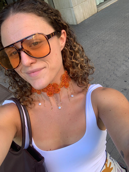 Choker Naranja · Edición limitada