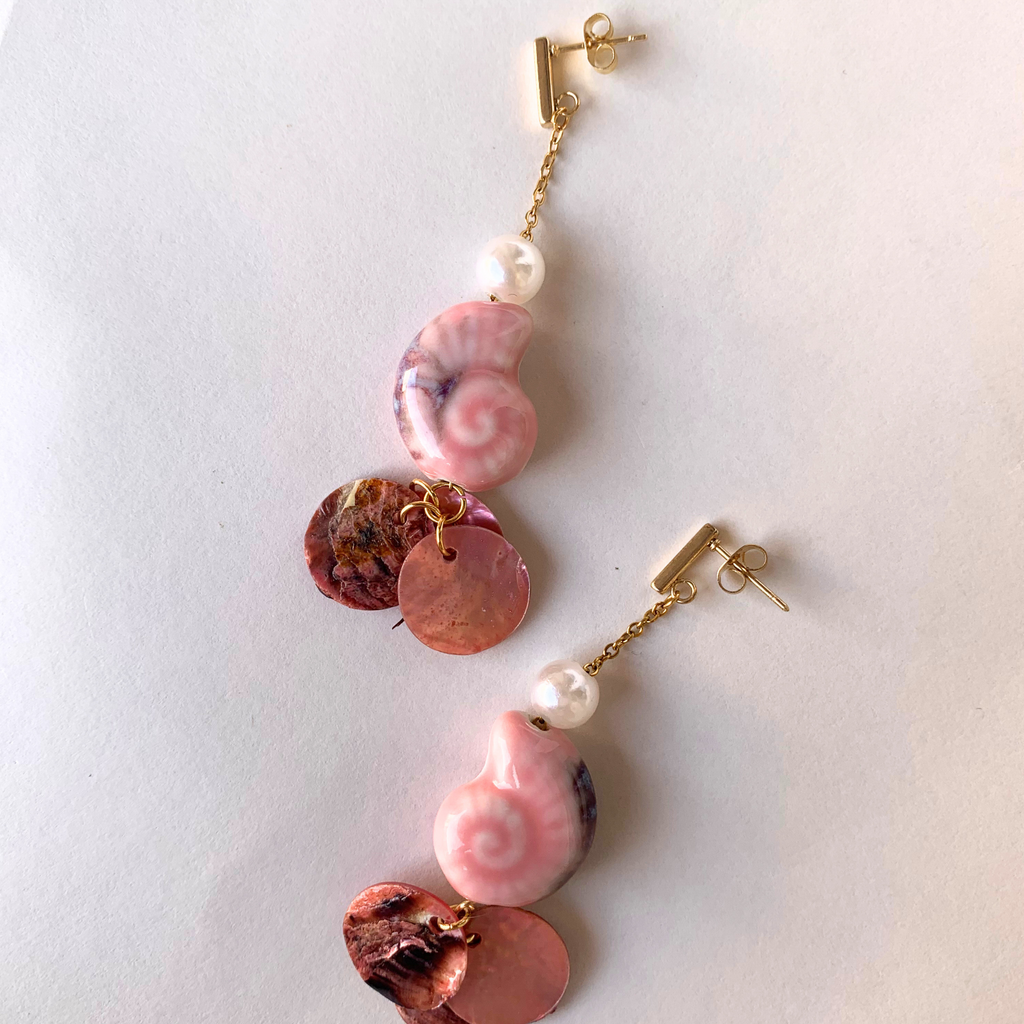 Pendientes Buba Rosa